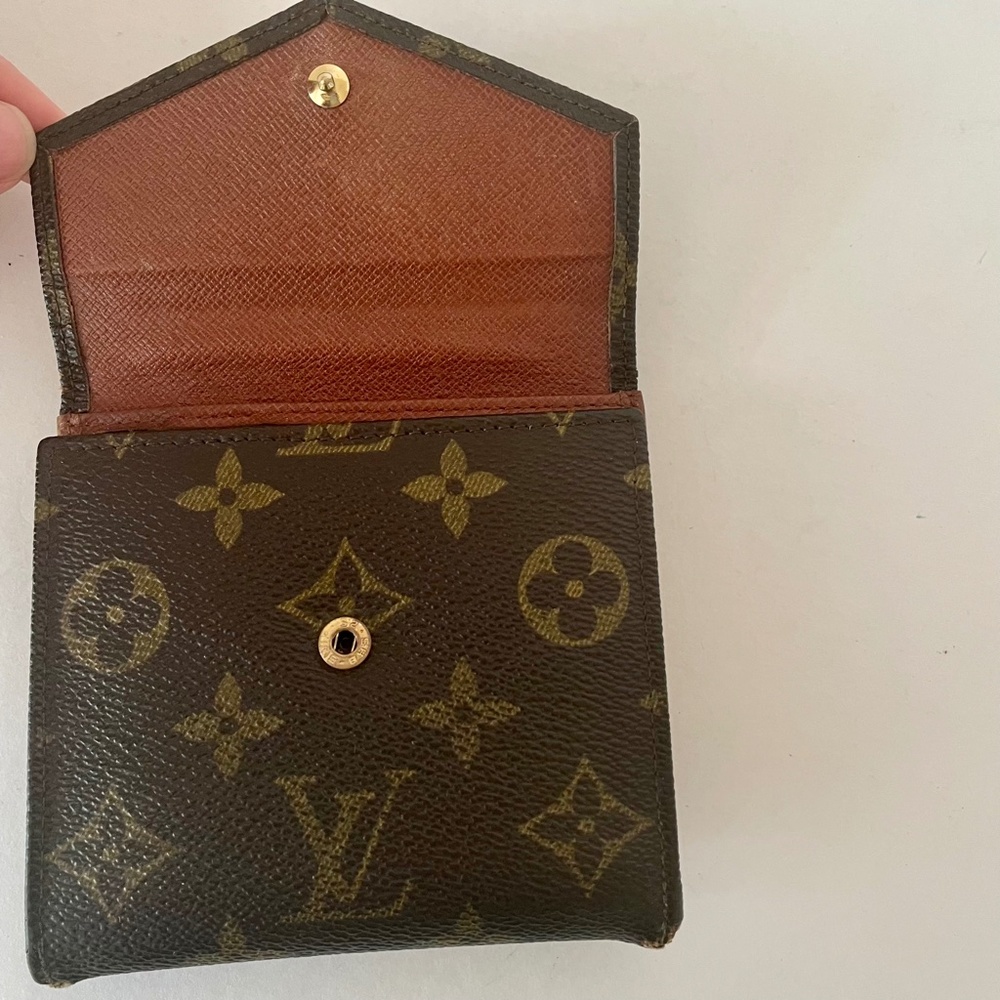 Louis Vuitton Monogram Elise Double Sided Snap Wallet LV Vintage - Picture 5 of 16